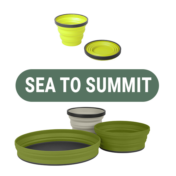 Skládací nádobí Sea to Summit seženeš v Cycology