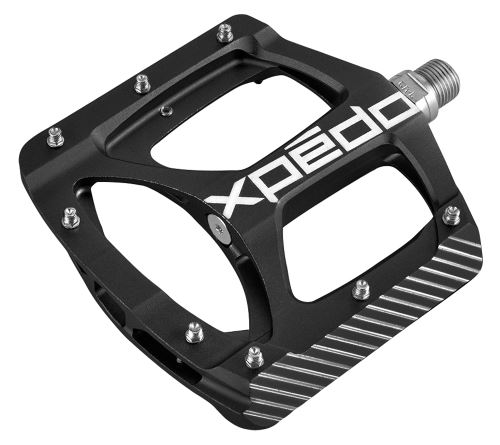 Platformové pedále X-PEDO BMX ZED hliníkové, čierne