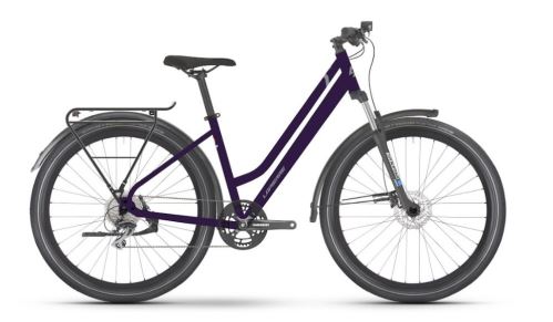 Trekový bicykel LAPIERRE Trekking 3.0 Low Dark Purple - 2024