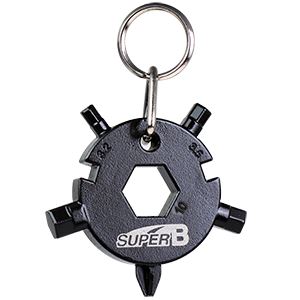 9 v 1 multifunkčný kľúčenka SuperB TB-FD08