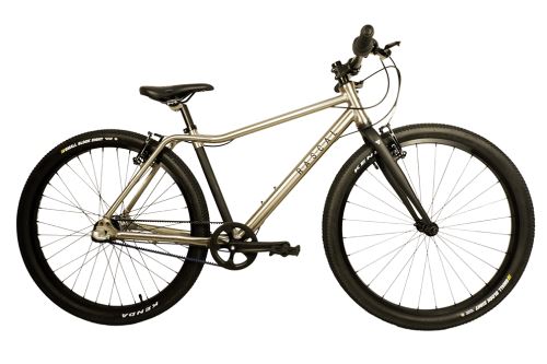 RASCAL BIKES - 26" titánová (3rýchlostná)