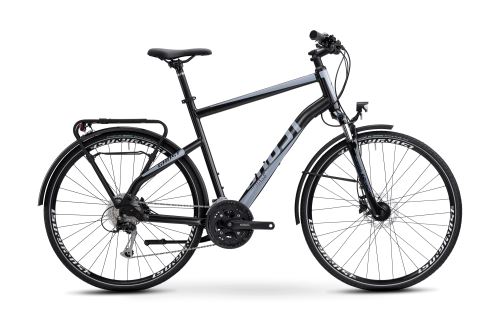 Trekový bicykel GHOST Square Trekking Essential Black/Grey 2024