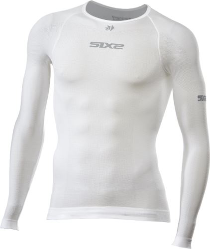 SIXS TS2L BT funkčné odľahčené tričko s dlhým rukávom biela