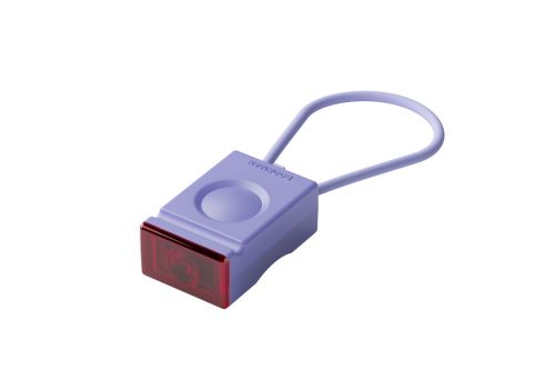 Zadná blikačka Bookman USB - rôzne farby