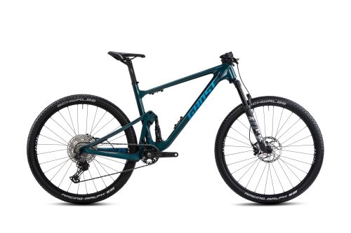 Celoodpružený bicykel GHOST LECTOR FS LC Essential - Petrol Blue / Ocean Blue - 2022