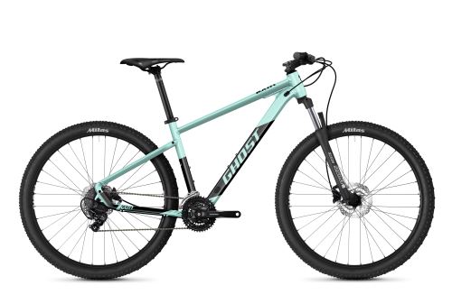 Horský bicykel GHOST KATO Base 27,5 - Mint Green Pearl / Black Matt - 2024