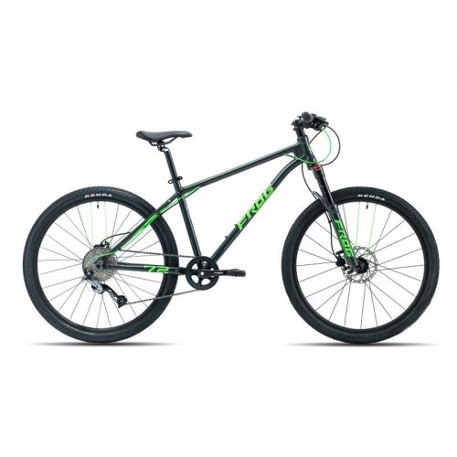Detské bicykle FROG MTB 72 Metalic Grey / Neon Green