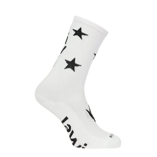 Ponožky LAWI STAR WHITE/BLACK - rôzne veľkosti