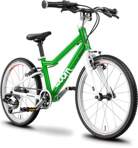 Detský bicykel WOOM 4 - 20" - Zelená 2022 - testovací