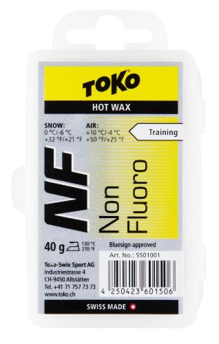 vosk TOKO NF Hot Wax yellow 40g 0 / -6 ° C