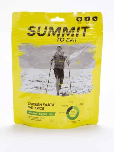 Summit To Eat - Kurča Fajita s ryžou 213g / 1005kcal