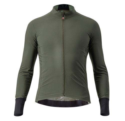 CASTELLI - vodeodpudivý dres Flight Jersey Air military green