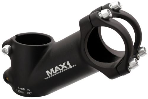 Predstavec MAX1 High 25°/25,4mm čierny