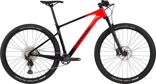 Horský bicykel Cannondale Scalpel HT CARBON 4, červená/čierna - Rôzne veľkosti