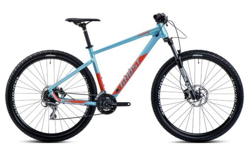 Horský bicykel GHOST KATO Essential 29 - Light Blue Pearl / Orange Gloss - L (175-190cm) 2024