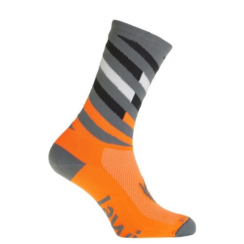 Ponožky Lawi Relay dlhé, Orange/Grey
