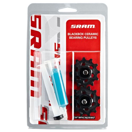Kladky SRAM pre prehadzovačky XX1, X01 BlackBox keramické ložiská, 11 rýchl.