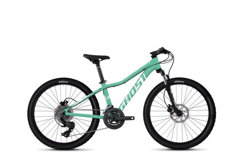 Detský bicykel GHOST Lanao D4.4 AL - Jade Blue / Star White - 24 2020