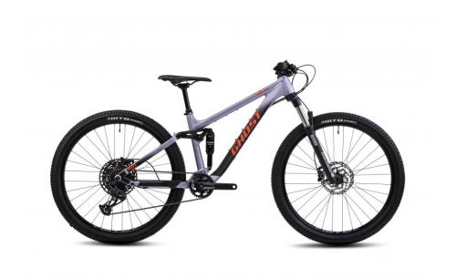 Celoodpružený bicykel GHOST RIOT Youth Pro - Grey Purple / Black Matt - M 2024