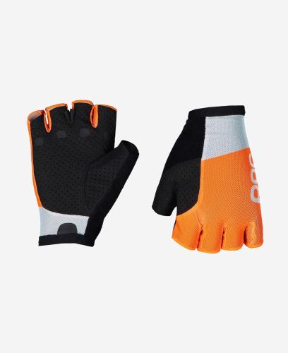 Rukavice POC Essential Road Mesh Short Glove Granite Grey / Zink Orange