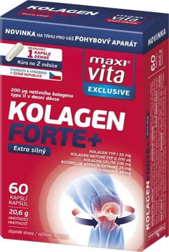 Kolagén Forte+ VITAR-Maxivita exclusive, 60 kapsúl