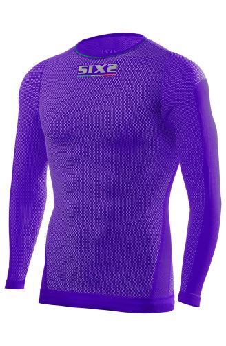 SIXS TS2L funkčné odľahčené tričko s dlhým rukávom fialová