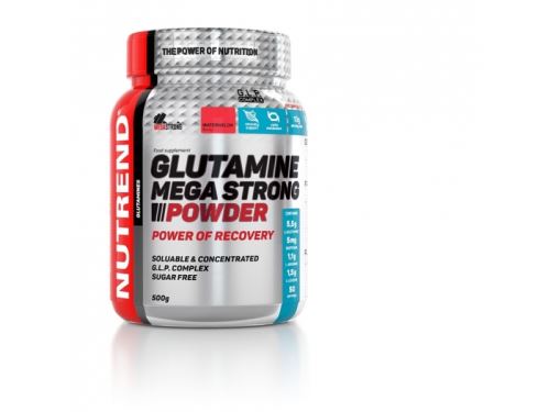 nápoj Nutrend Glutamine Mega Strong 500g punč + brusnica
