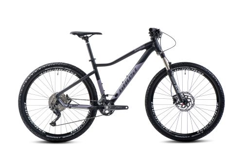 Horský bicykel GHOST LANAO Advanced 27.5 - Black / Pearl Purple Matt - 2024