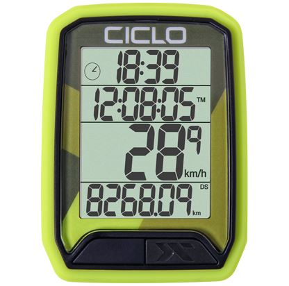 CICLO SPORT Tachometer PROTOS 213 - bezdrôtový 13 f - green