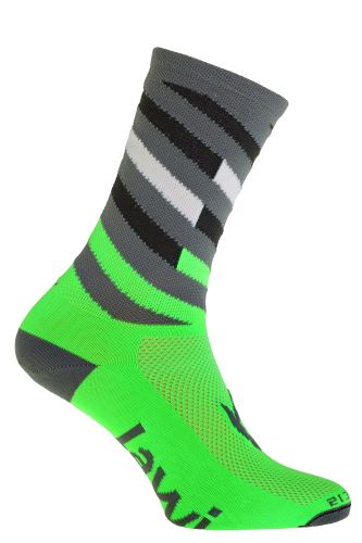Ponožky Lawi Relay dlhé, Green/Grey