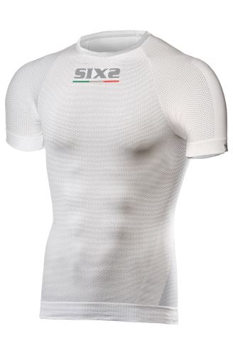 Funkčné tričko SIXS TS1 s krátkym rukávom biela