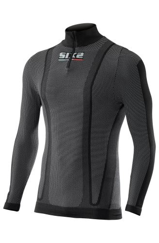 SIXS TS13W funkčné zateplené tričko s dlhým rukávom, rolákom a zipsom