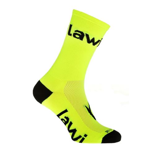 Ponožky Lawi Zorbig dlhé, Fluo Yellow