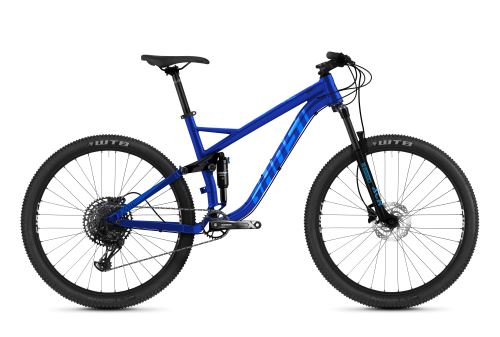 Celoodpružený bicykel GHOST Kato FS Base - Electric Blue / Ocean Blue - 2021