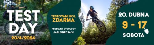 TEST DAY 20. 4. 24 - testovanie kolies zadarmo