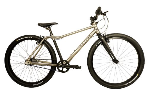 Detský bicykel Rascal 26, šedá titánová, Shimano Nexus 3sp