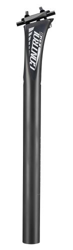 Sedlovka CONTROLTECH TUX LIGHT 31,6/400mm, karb, črn