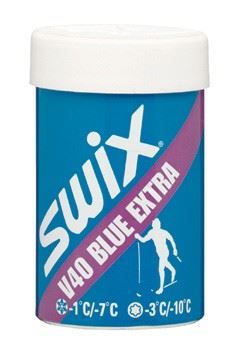 vosk SWIX V40 45g stúpacie modrý extra -1 / -7 ° C