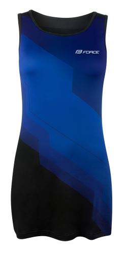 šaty športové FORCE ABBY, modro-čierne