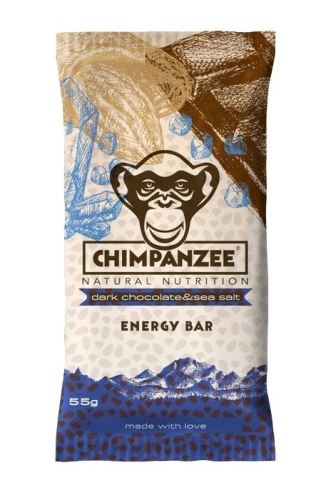 Tyčinka Chimpanzee Energy Bar 55g čokoláda + morská soľ