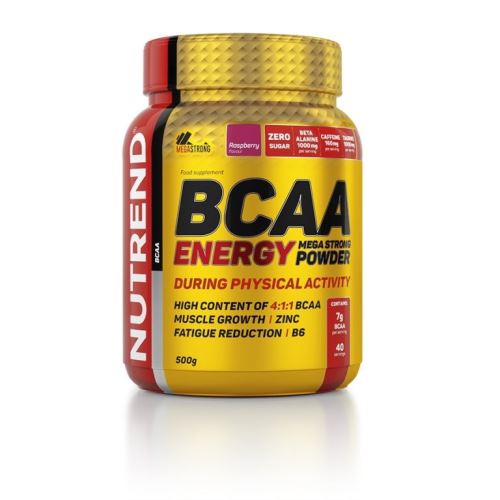 Nápoj Nutrend BCAA Energy Mega Strong Powder 500g - Rôzne príchute