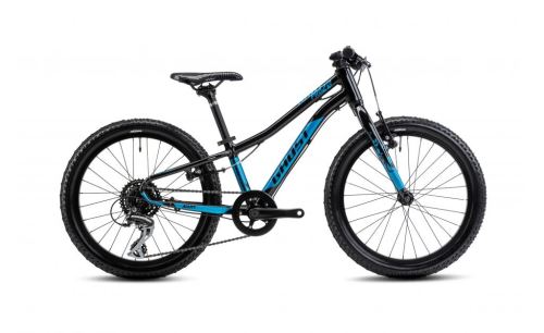 Detský horský bicykel GHOST KATO 20 PRO - Black / Ocean Blue - 2024