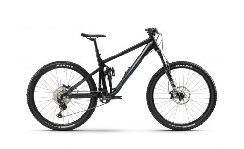 Celoodpružený bicykel Ghost Riot AM AL 160/150 Essential Black/Grey 2023