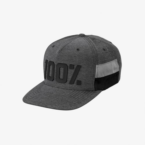 Šiltovka 100% FRONTIER Snapback Hat Grey Heather