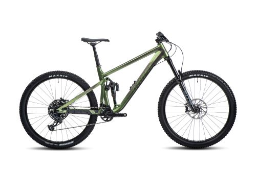 Celoodpružený bicykel GHOST RIOT AM 160/150 Universal - Olive Green / Grey - 2022