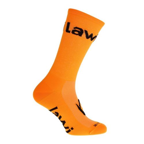 Ponožky Lawi Zorbig dlhé, Fluo Orange