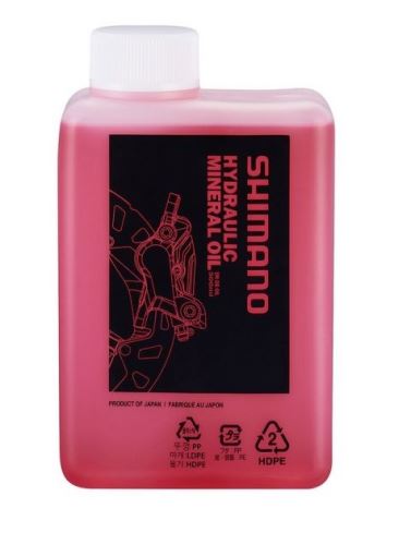Minerálny olej SHIMANO pre kotúčové brzdy 500 ml