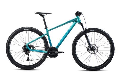 Horský bicykel GHOST KATO Universal 29 - Green Pearl / Azur Blue Metallic - 2024