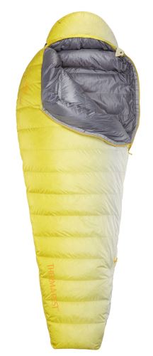Thermarest PARSEC 20 Regular White Heat páperový spacák žltý (limit - 6 ° C)