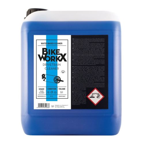 Čistič reťaze BIKEWORKX DRIVETRAIN Cleaner - Kanister 5 litrov